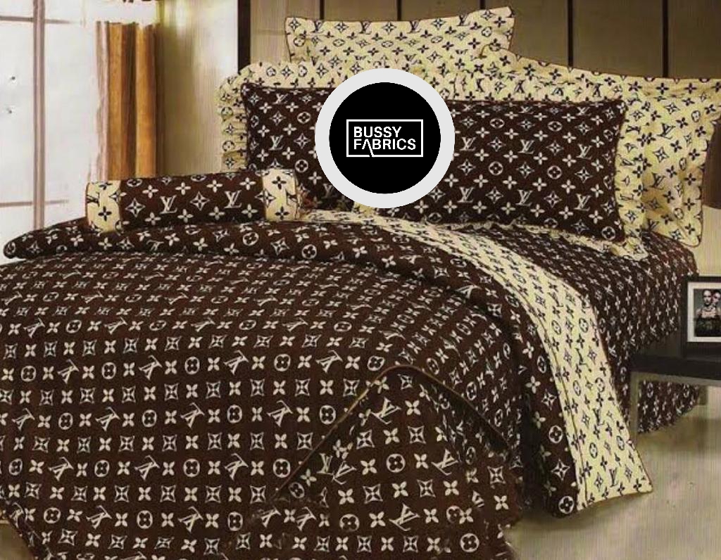 Daisy Duck Louis Vuitton Fashion Luxury Brand Bedding Sets
